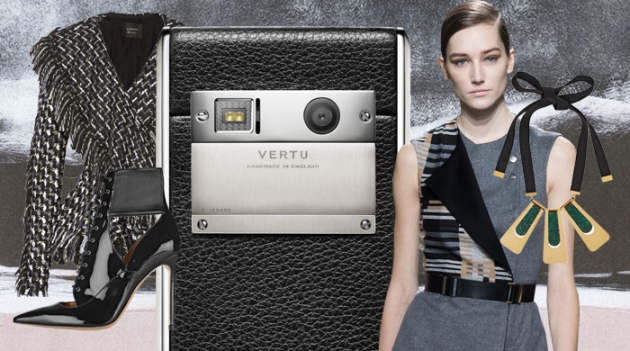 Семь цветов Vertu Aster: Onyx Calf