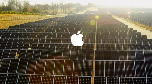 Apple будет встраивать солнечные батареи в экран