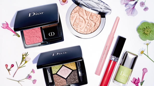 Весенняя коллекция макияжа Glowing Gardens от Dior