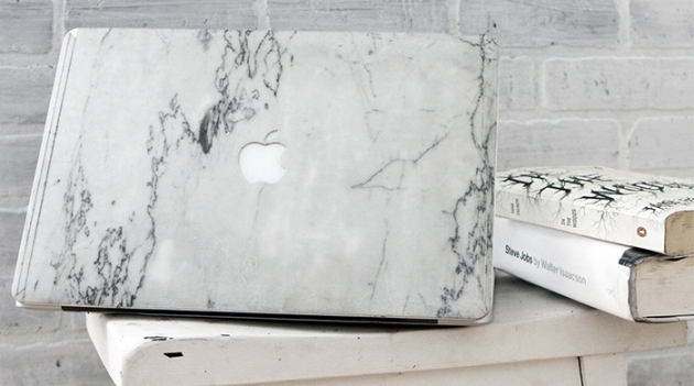 Мраморные чехлы для Macbook от студии ELEMNT