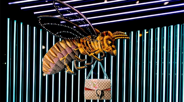 На витрине первая коллекция Алессандро Микеле для Gucci