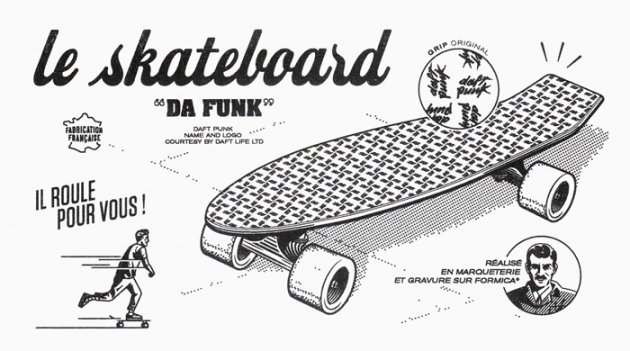Daft Punk выпустили доски для скейтбординга