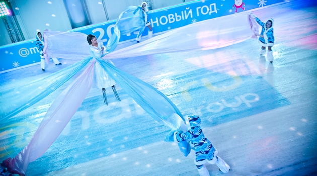 В офисе Mail.Ru Group открылась ледовая площадка