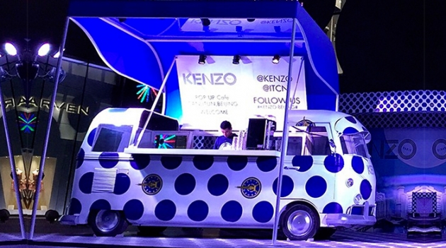 Временное кафе Kenzo в Пекине