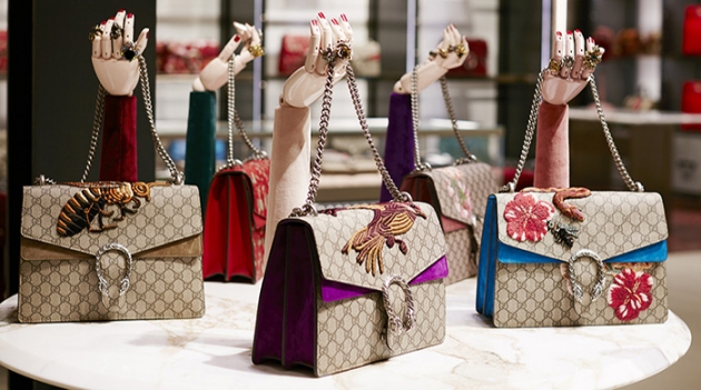 Gucci обновит дизайн своих магазинов