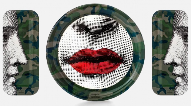 Камуфляжная коллаборация Valentino и Fornasetti