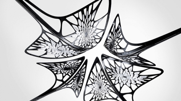 Заха Хадид и Барнаби Барфорд создали светильники для выставки в David Gill Gallery