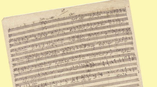Love and marriage: рукопись свадебного марша Рихарда Вагнера может купить каждый