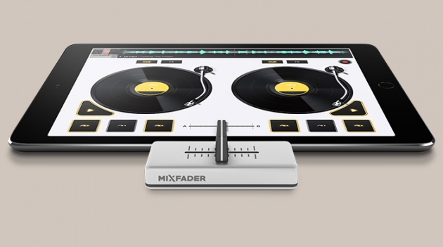 Беспроводной кроссфейдер Mixfader для микширования на мобильном устройстве