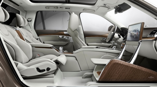 Volvo представили новую концепцию Lounge Console