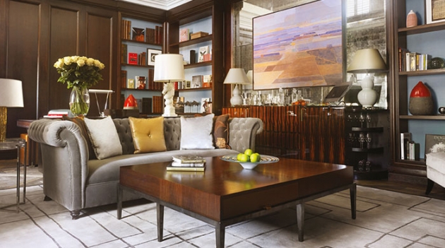 Юноши — налево, девушки — направо: мужской и женский пентхаусы в Corinthia Hotel