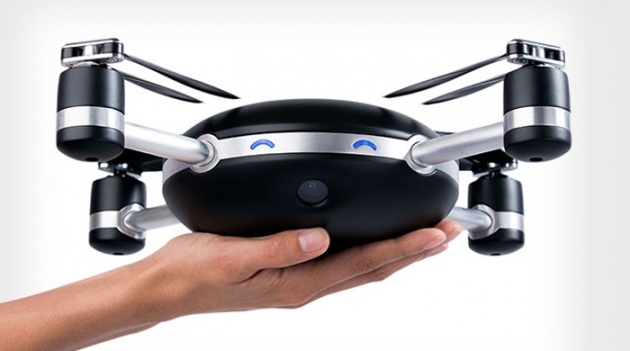 Новый дрон летает самостоятельно и ловит хозяина в объектив