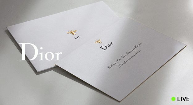 Прямая трансляция показа Dior, весна-лето 2017