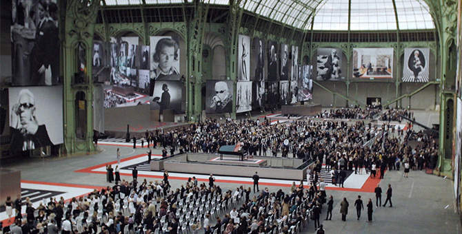 Chanel выпустил видео о вечере в честь Карла Лагерфельда