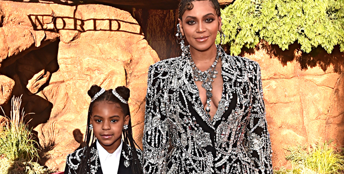 Совместный трек Бейонсе и ее дочери Блю Айви попал в топ-100 Billboard
