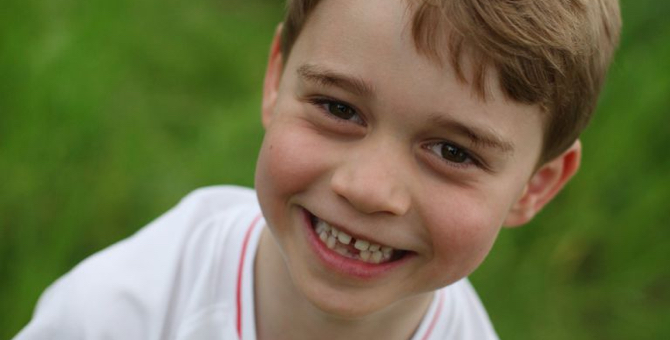 Кейт Миддлтон поделилась новыми снимками принца Джорджа в честь его дня рождения