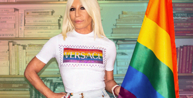 Донателла Версаче получила должность по защите прав ЛГБТ