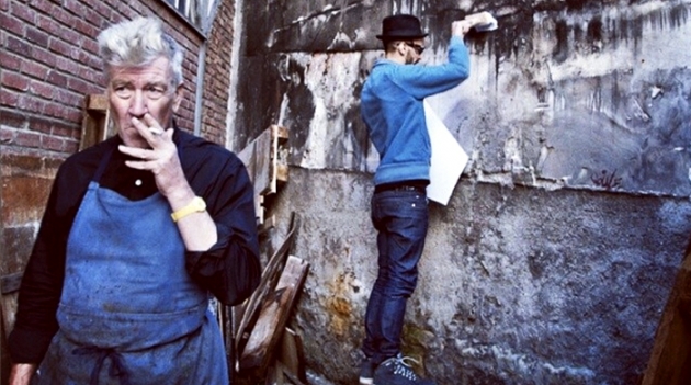 I Fix My Head II: литография Дэвида Линча и JR