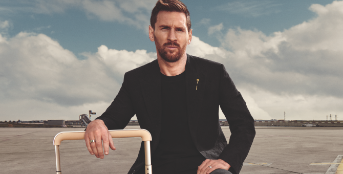 Лионель Месси снялся в кампании Louis Vuitton