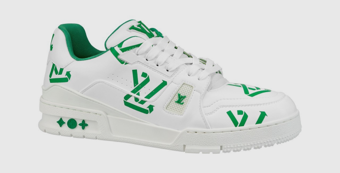 Louis Vuitton представил новую версию кроссовок LV Trainer