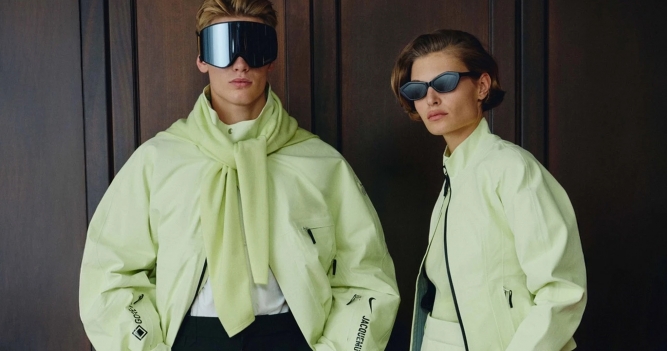 Jacquemus и Nike выпустили коллекцию в духе après-ski