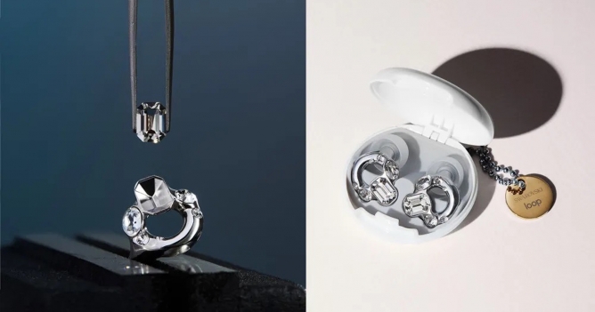 Бренд Swarovski представил беруши со стразами