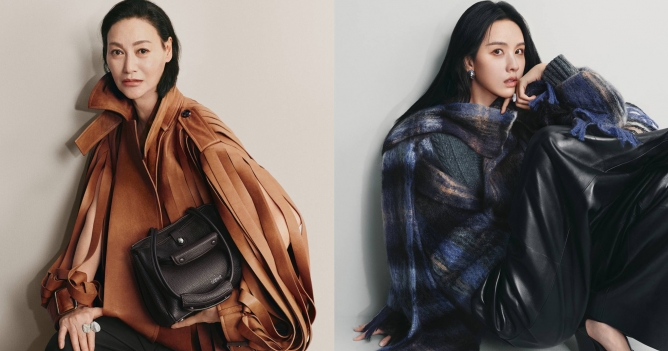 Новыми амбассадорами Loewe стали актрисы Кара Хуэй и Чэнь Дулин