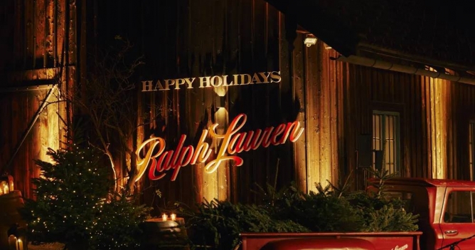 Ralph Lauren подготовил серию иммерсивных рождественских инсталляций