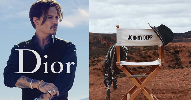 Dior анонсировал новую кампанию с Джонни Деппом