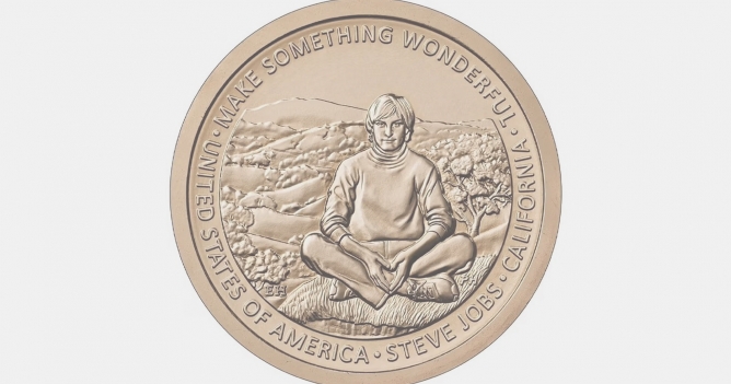 В США выпустят монеты с изображением Стива Джобса
