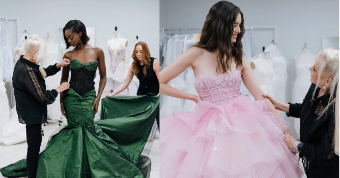 Ines Di Santo представил коллекцию свадебных платьев по мотивам фильма «Злая»