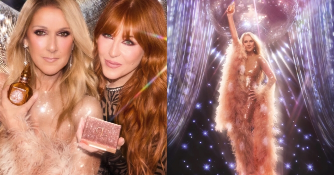 Селин Дион стала лицом праздничной рекламной кампании Charlotte Tilbury
