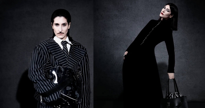 Саша Сулим снялась для хеллоуинской коллекции A Secret Knowledge