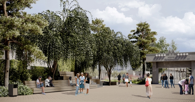 «Золотое Яблоко» создаст сквер в Екатеринбурге