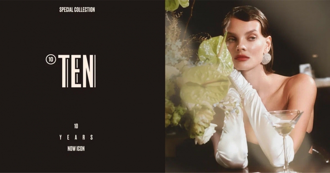 Премиальный флористический проект ROOTS Flowers выпустил юбилейную коллекцию букетов TEN