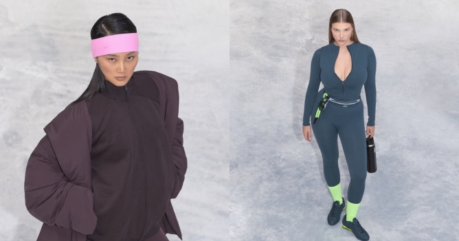 Nike и Skims представили вторую коллаборацию