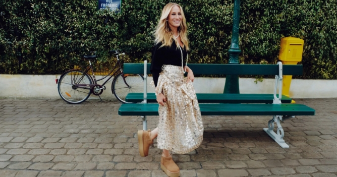 Сара Джессика Паркер и Эльза Хоск стали лицами рекламной кампании Ugg