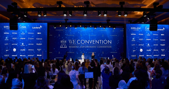 Президент «Лэтуаль» Татьяна Володина выступила на конференции WE Convention в ОАЭ