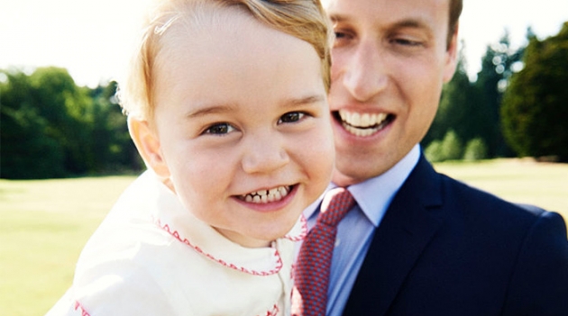 Опубликовано новое фото принца Джорджа — в честь его двухлетия