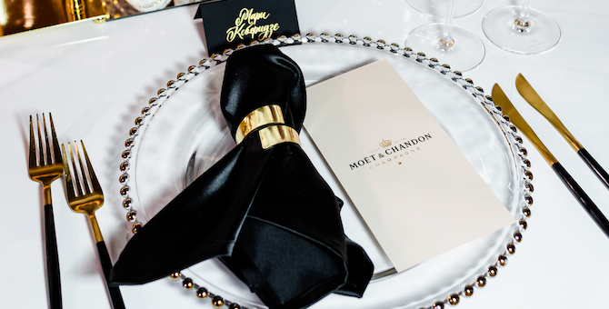 Moët & Chandon провел новогодний ужин в отеле The Ritz Carlton