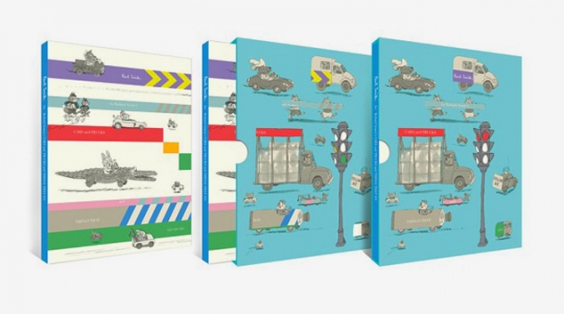 Детская \"Книжка про машинки\" в оформлении Пола Смита