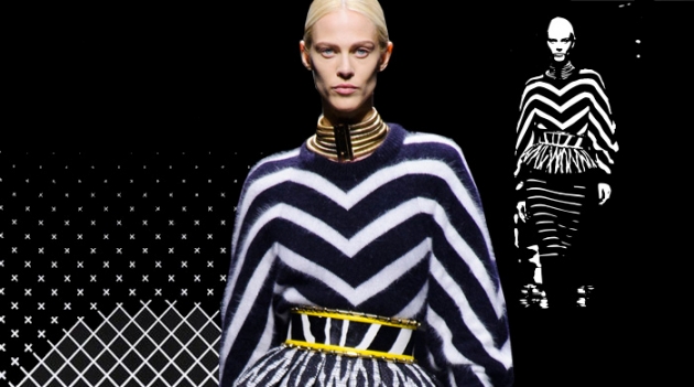 Обзор Buro 24/7: Balmain, осень-зима 2014