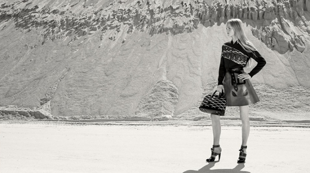 Первая рекламная кампания Louis Vuitton при Николя Жескьере