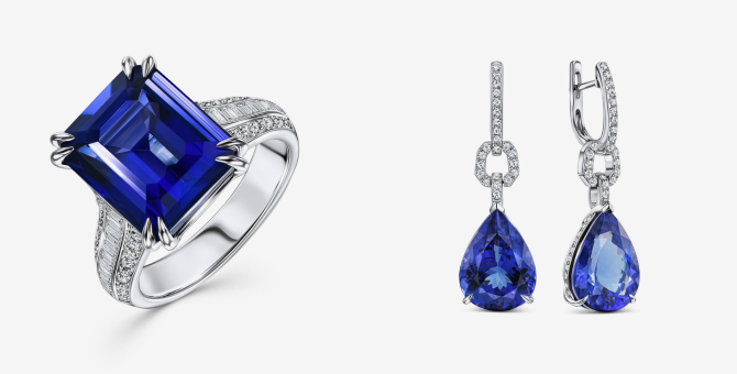 MIUZ Diamonds выпустил коллекцию украшений с танзанитами