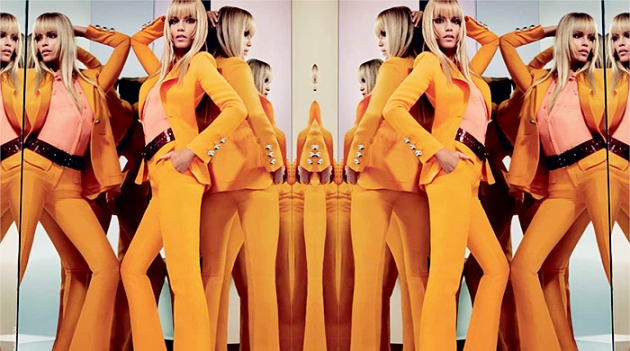 Наташа Поли в новой рекламной кампании Emilio Pucci