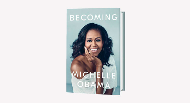 Мишель Обама показала обложку своих мемуаров