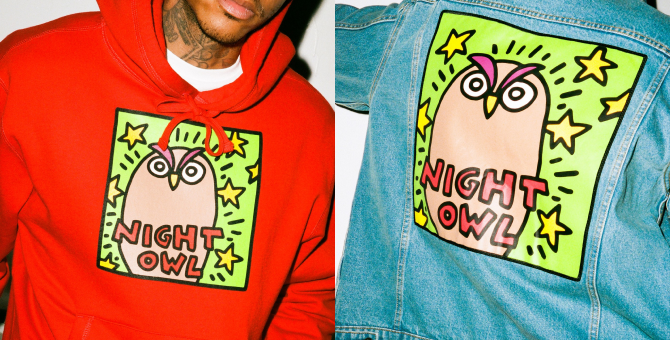 Бренд Дрейка OVO сделал коллаборацию с Фондом Кита Харинга