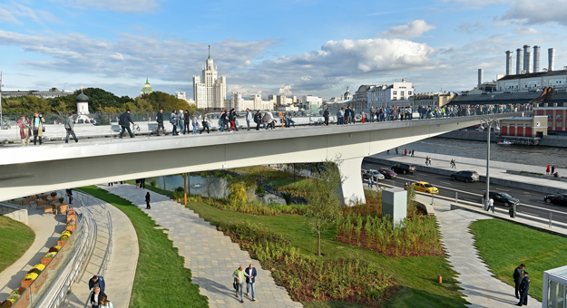 Парк «Зарядье» вошел в список лучших мест в мире по версии Time