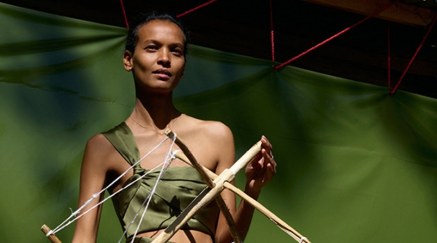 Лия Кебеде в рекламной кампании 3.1 Phillip Lim