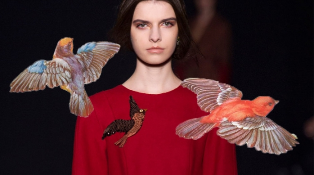 Обзор Buro 24/7: Alberta Ferretti, осень-зима 2014